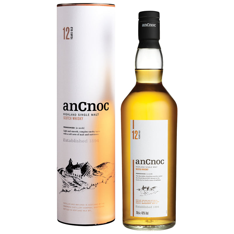 anCnoc 12yo Speyside Single Malt Scotch Whisky