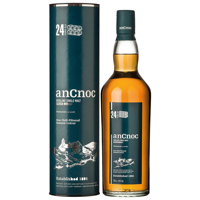 anCnoc 24yo Speyside Single Malt Scotch Whisky