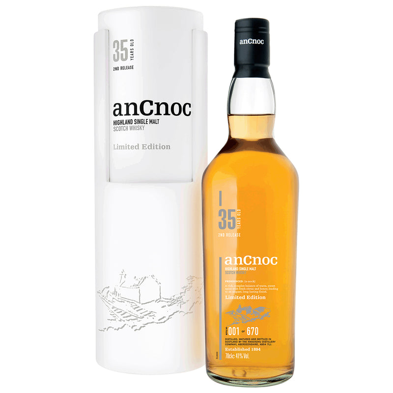 anCnoc 35yo 2nd Release Speyside Single Malt Scotch Whisky
