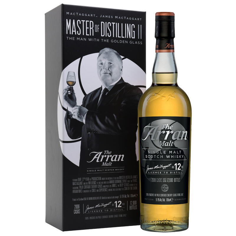 Arran 12 Year Old Master of Distilling II Islands Single Malt Scotch Whisky