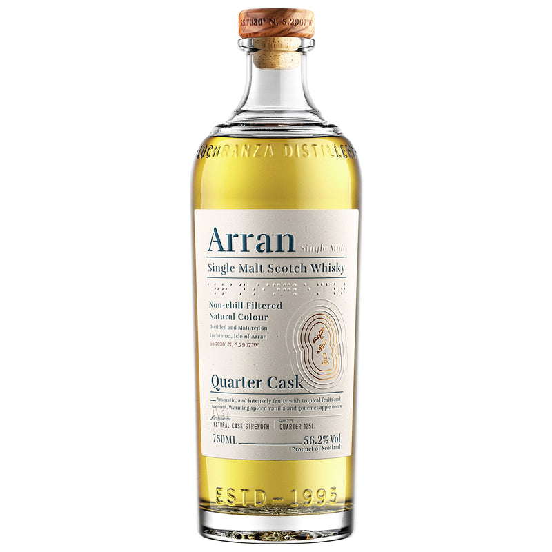 Arran Quarter Cask Islands Single Malt Scotch Whisky