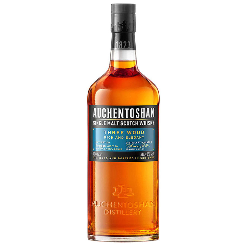 Auchentoshan Three Wood Lowlands Single Malt Scotch Whisky