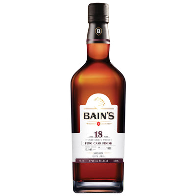 Bain's 18 Year Old Fino Finish South African Whisky