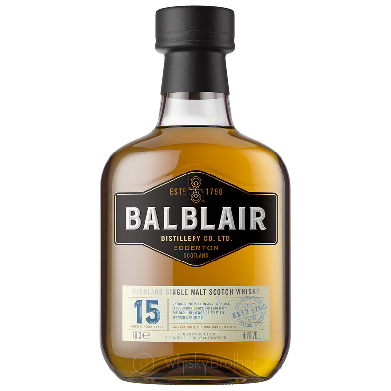 Balblair 15yo Highland Single Malt Scotch Whisky