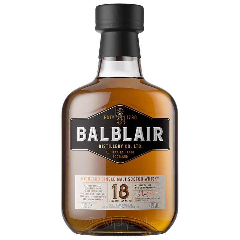 Balblair 18yo Highland Scotch Single Malt Whisky