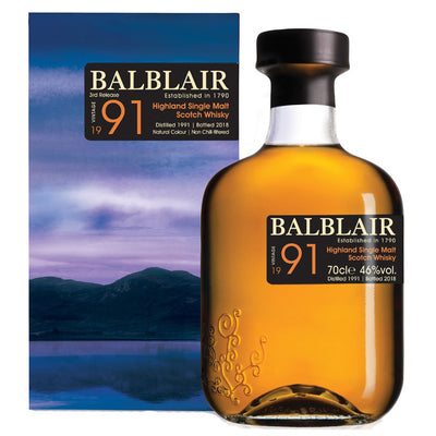 Balblair 1991 27yo Highland Single Malt Scotch Whisky