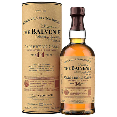 Balvenie 14 Year Old Caribbean Cask Speyside Single Malt Scotch Whisky