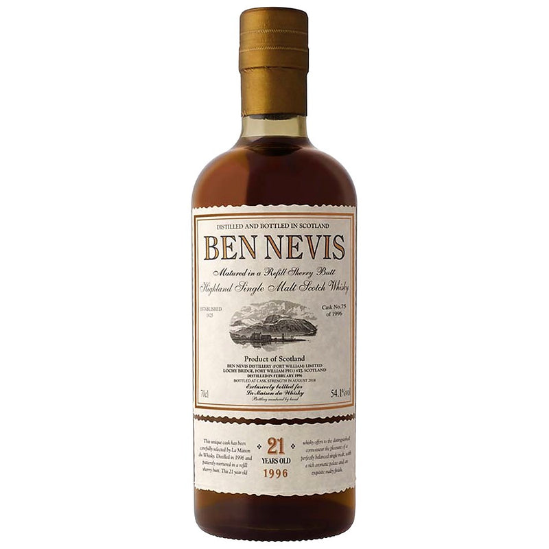 Ben Nevis 21 Year Old LMDW Single Malt Highland Scotch Whisky