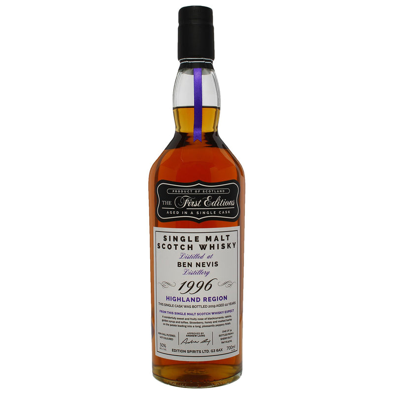 Ben Nevis 23yo First Editions Highlands Single Malt Scotch Whisky