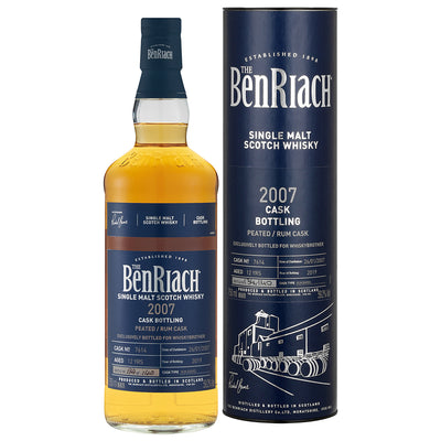BenRiach 12 Year Old Rum Finish Speyside Single Malt Scotch Whisky