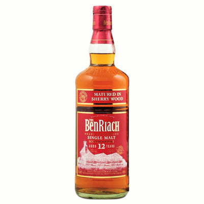 BenRiach 12yo Sherry Wood Speyside Single Malt Scotch Whisky