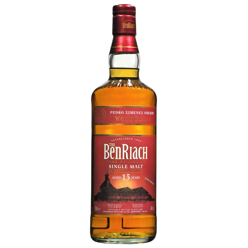 BenRiach 15yo Pedro Ximenez Sherry Speyside Single Malt Scotch Whisky