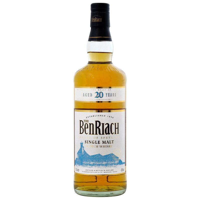 BenRiach 20 Year Old Speyside Single Malt Scotch Whisky