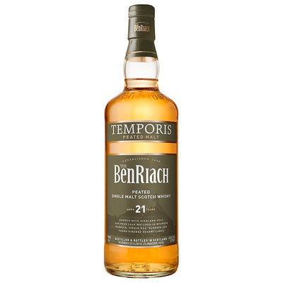 BenRiach 21yo Temporis Speyside Scotch Single Malt Whisky