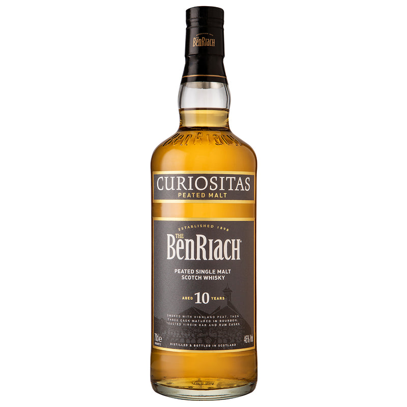 BenRiach 10 Year Old Curiositas Speyside Single Malt Scotch Whisky