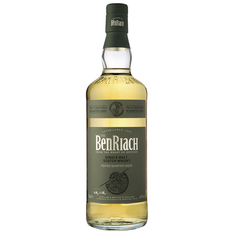 BenRiach Peated Quarter Casks Speyside Single Malt Scotch Whisky 