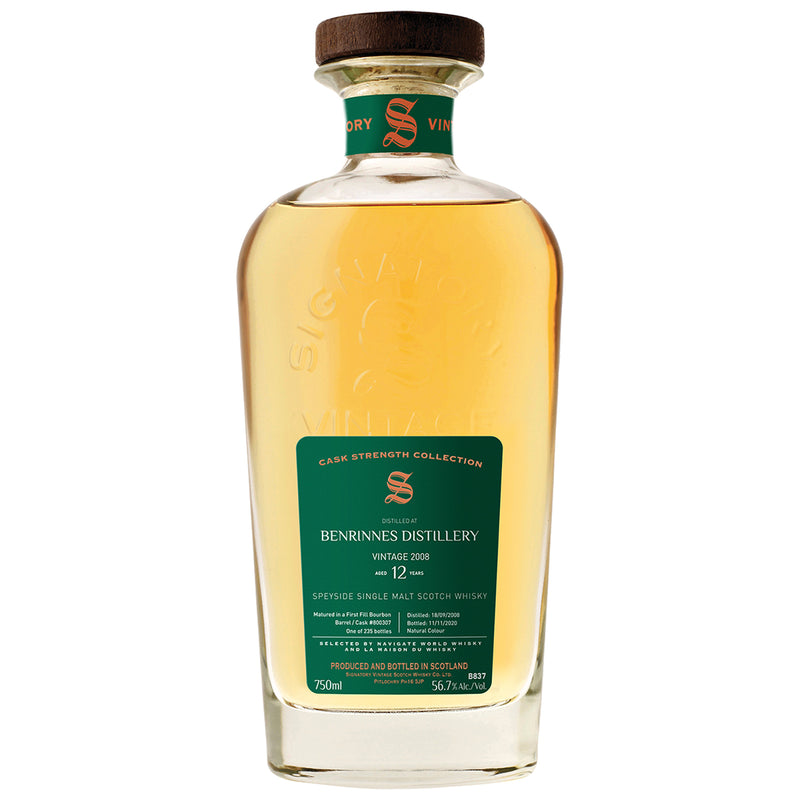 Benrinnes 12yo Signatory Speyside Single Malt Scotch Whisky