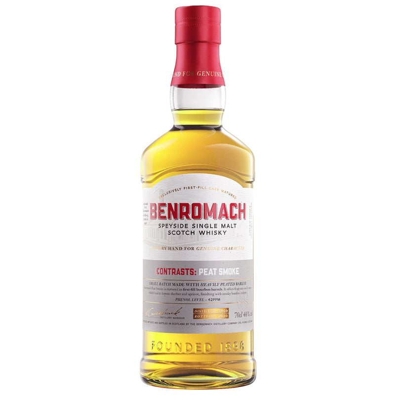 Benromach Contrasts Peat Smoke 2009 Speyside Single Malt Scotch Whisky