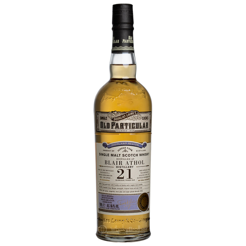 Blair Athol 21 Year Old Old Particular Single Malt Scotch Whisky