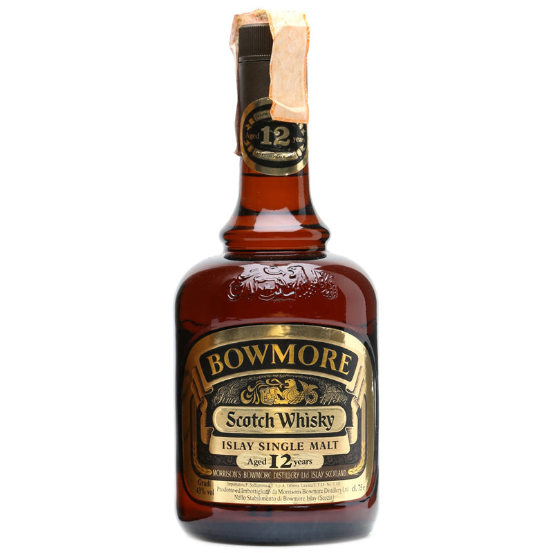 Bowmore 12yo 1980s Dumpy Islay Single Malt Scotch Whisky