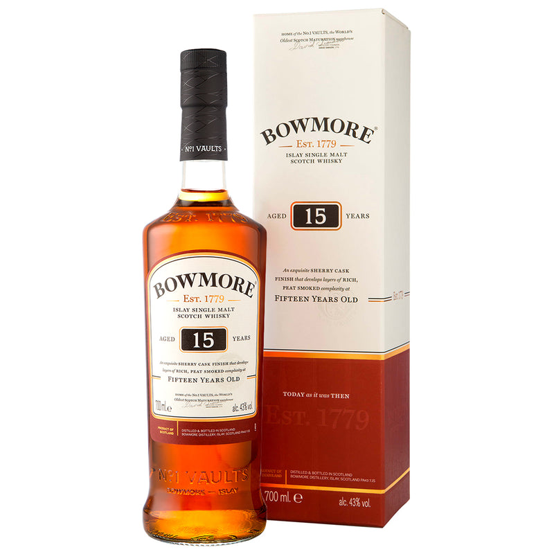 Bowmore 15yo Islay Single Malt Scotch Whisky