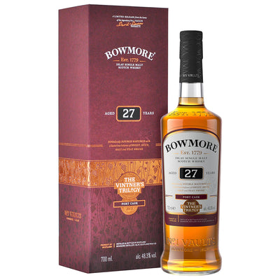 Bowmore 27yo Port Cask Islay Single Malt Scotch Whisky