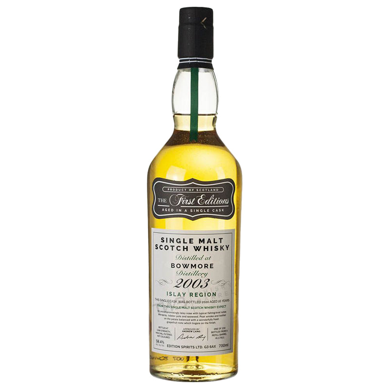 Bowmore 16 Year Old First Editions