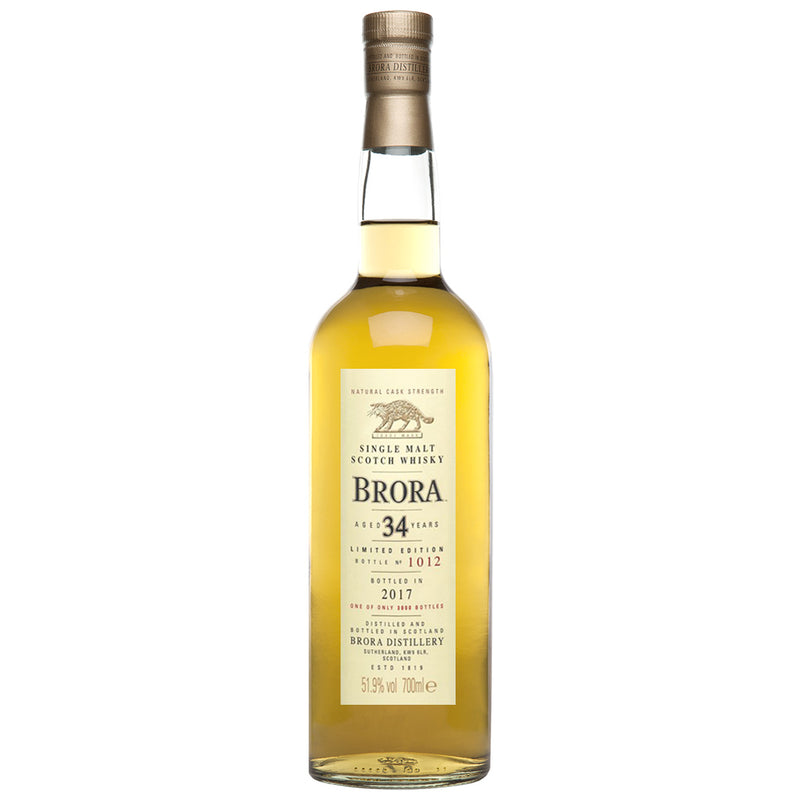 Brora 34 Year Old 2017 Release Highlands Single Malt Scotch Whisky
