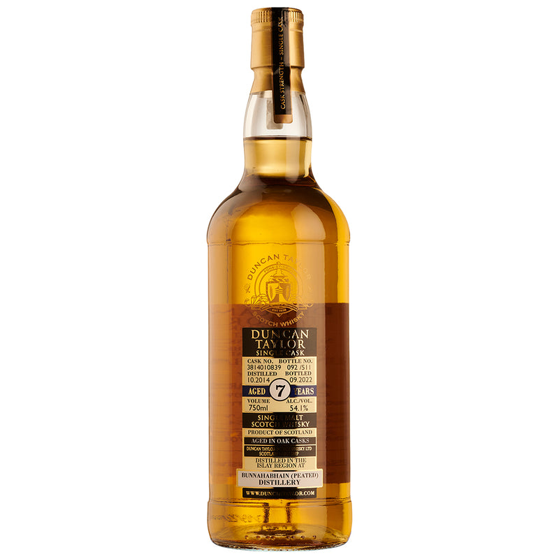 Bunnahabhain 7yo Duncan Taylor Islay Single Malt Scotch Whisky 