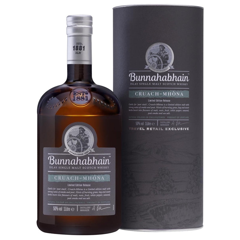 Bunnahabhain Cruach Mhona Islay Single Malt Scotch Whisky box