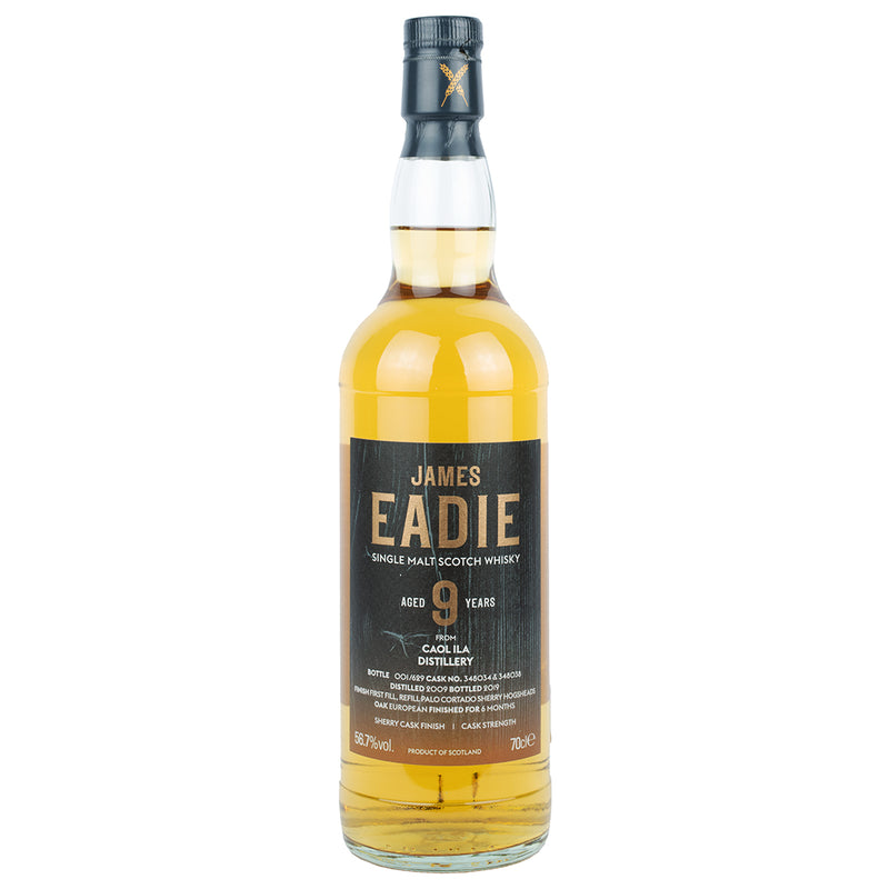 Caol Ila 9yo James Eadie Islay Scotch Single Malt Whisky