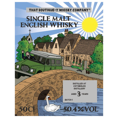 Cotswolds 3yo Boutiquey English Single Malt Whisky