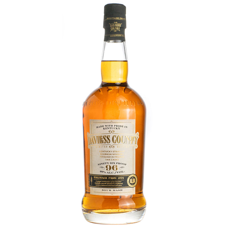 Daviess County Bourbon French Oak Finish American Whiskey