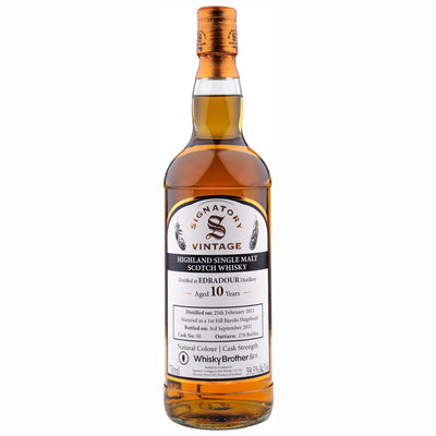 Edradour 10yo Signatory Exclusive Highlands Single Malt Scotch Whisky