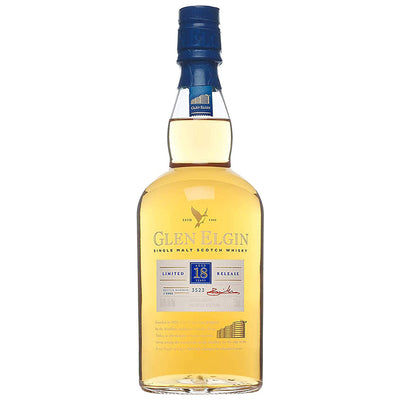 Glen Elgin 18 Year Old 2017 Release Speyside Single Malt Scotch Whisky 