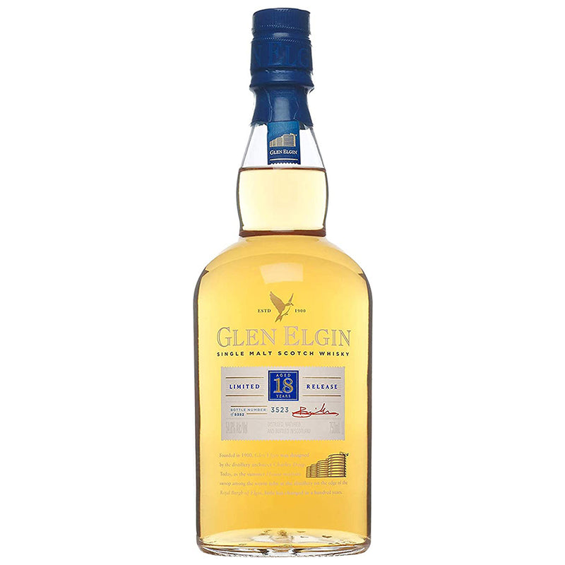 Glen Elgin 18 Year Old 2017 Release Speyside Single Malt Scotch Whisky 