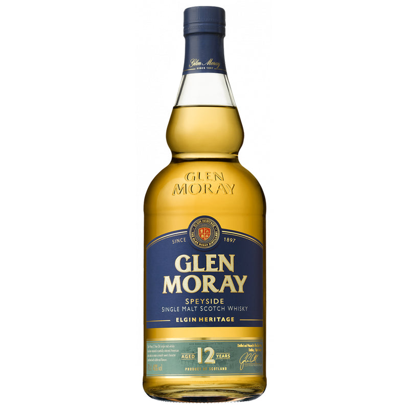 Glen Moray 12 Year Old Heritage Speyside Single Malt Scotch Whisky