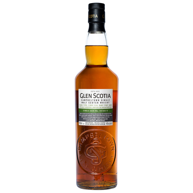Glen Scotia 11yo Single Cask Campbeltown Scotch Single Malt Whisky