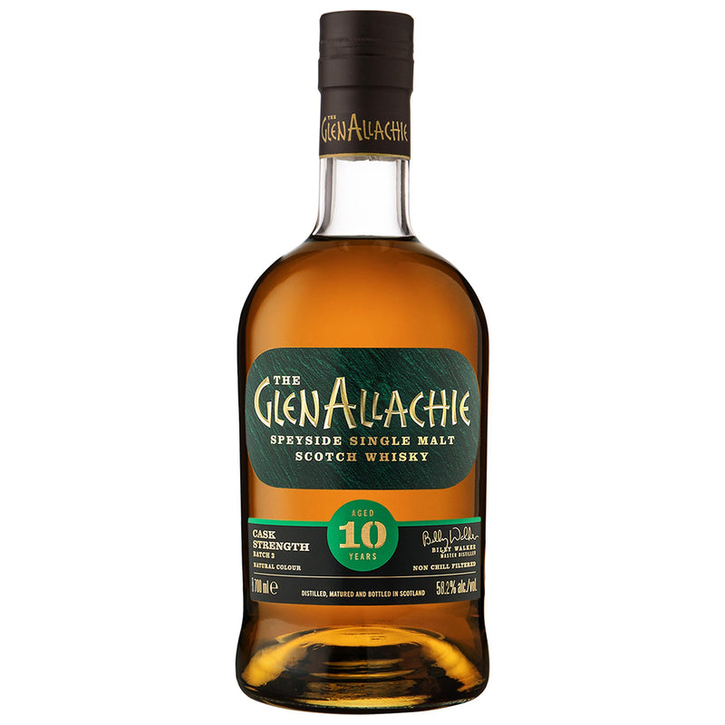 GlenAllachie 10yo Cask Strength Batch 3 Speyside Single Malt Scotch Whisky