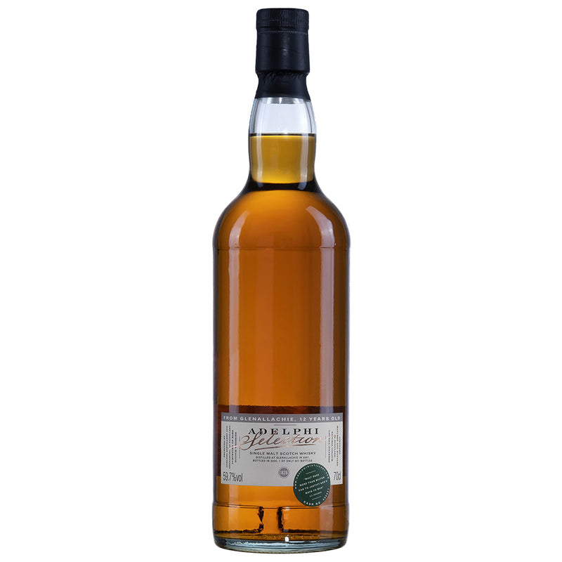 Glenallachie 12yo Adelphi Speyside Single Malt Scotch Whisky