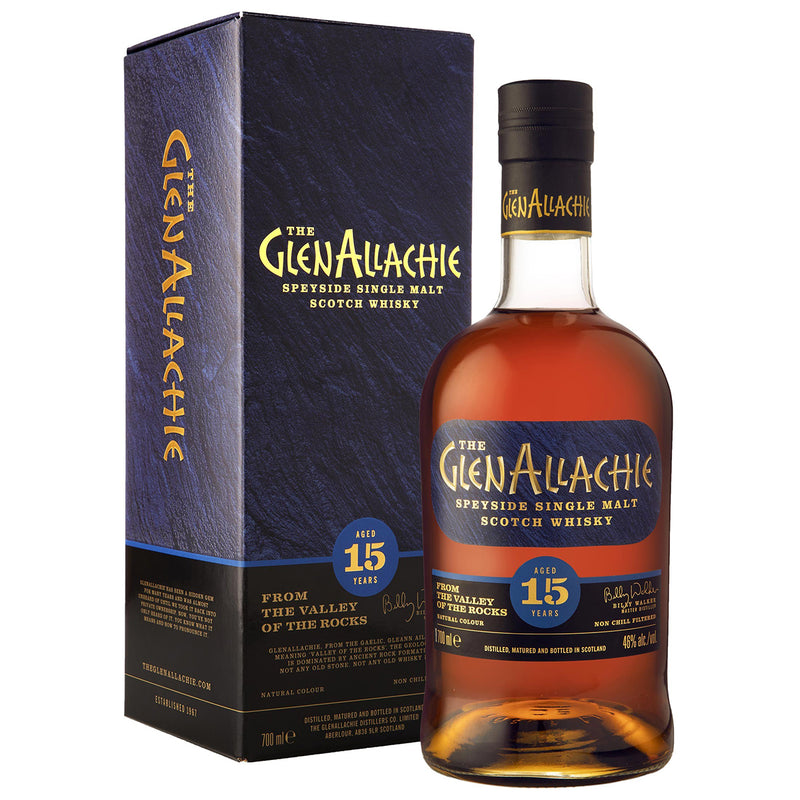 GlenAllachie 15yo Speyside Single Malt Scotch Whisky