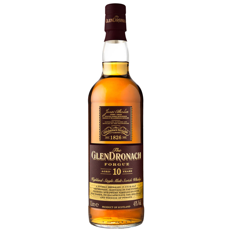 GlenDronach Forgue 10yo Highlands Single Malt Scotch Whisky