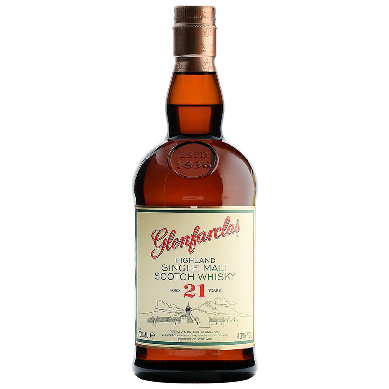 Glenfarclas 21 Year Old Speyside Single Malt Scotch Whisky