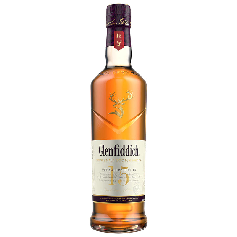 Glenfiddich 15yo Solera Speyside Scotch Single Malt Whisky