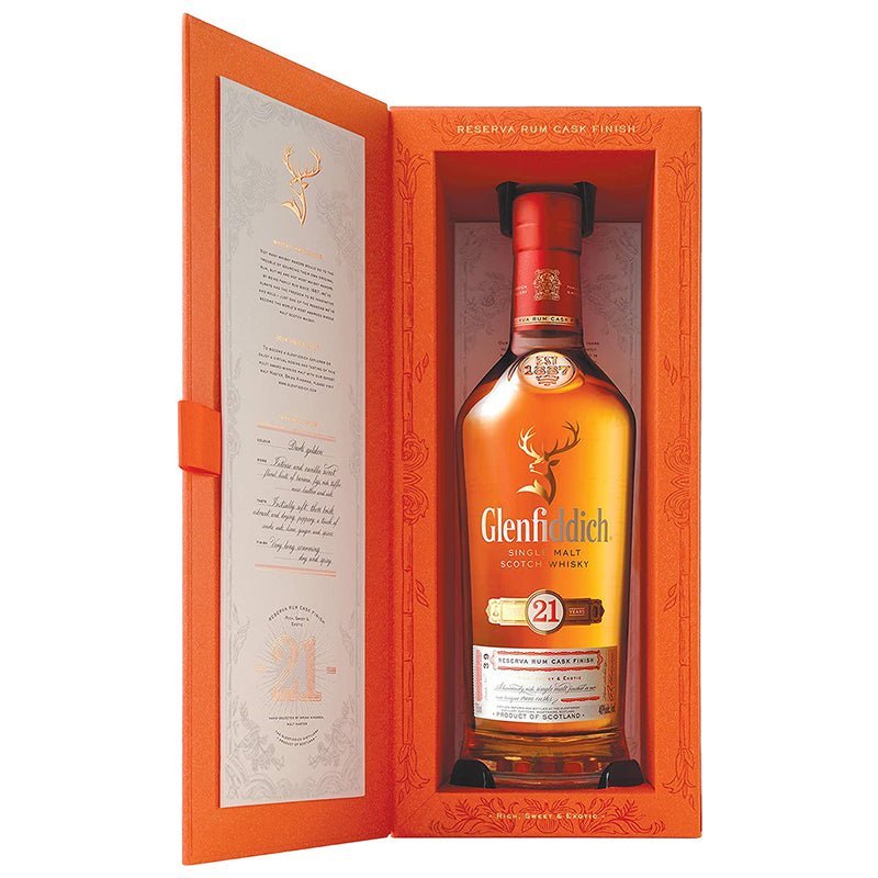 Glenfiddich 21 Year Old Gran Reserva Speyside Single Malt Scotch Whisky