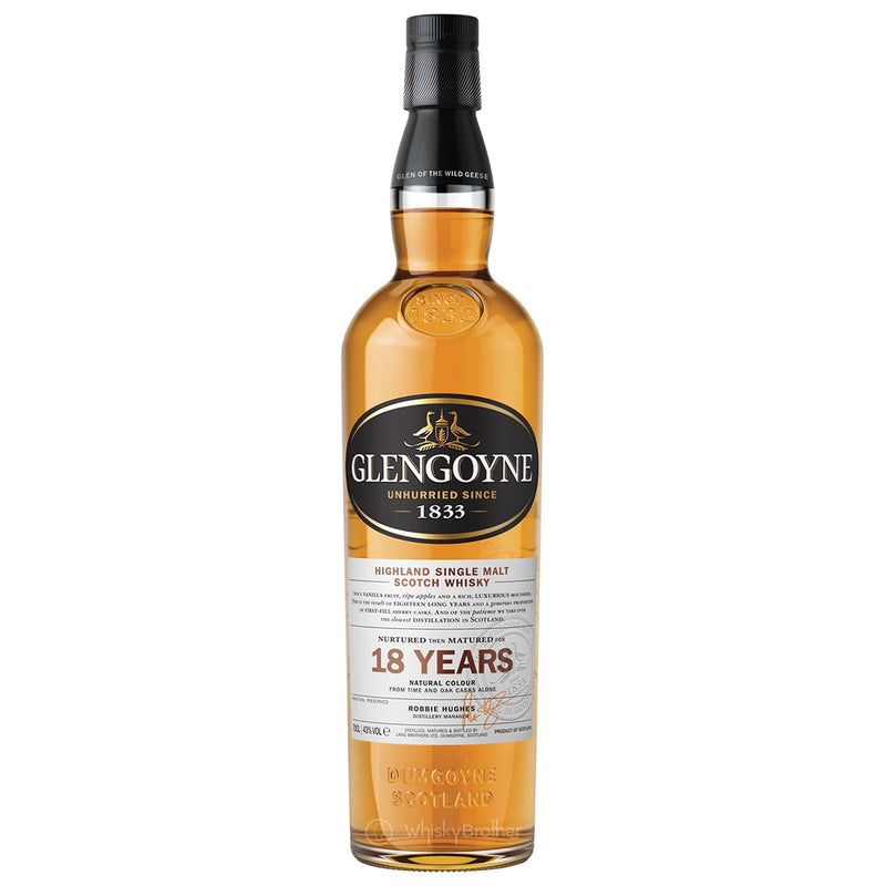 Glengoyne 18 Year Old Highland Single Malt Scotch Whisky