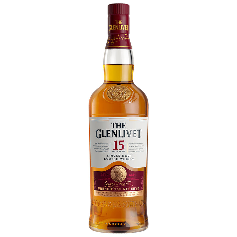 Glenlivet 15 Year Old Speyside Single Malt Scotch Whisky
