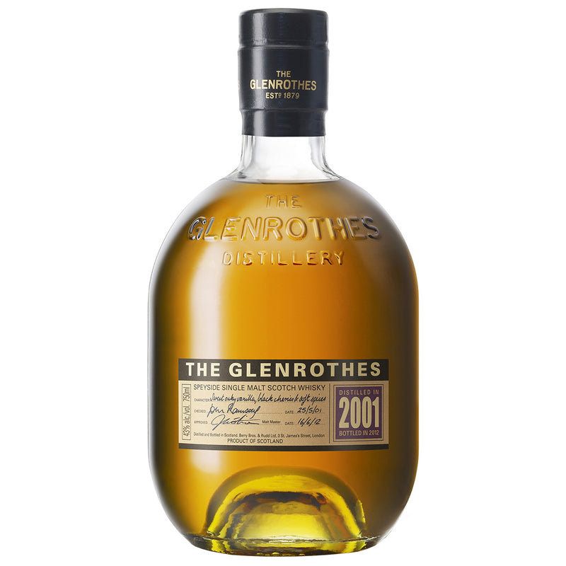 Glenrothes 2001 Speyside Scotch Single Malt Whisky