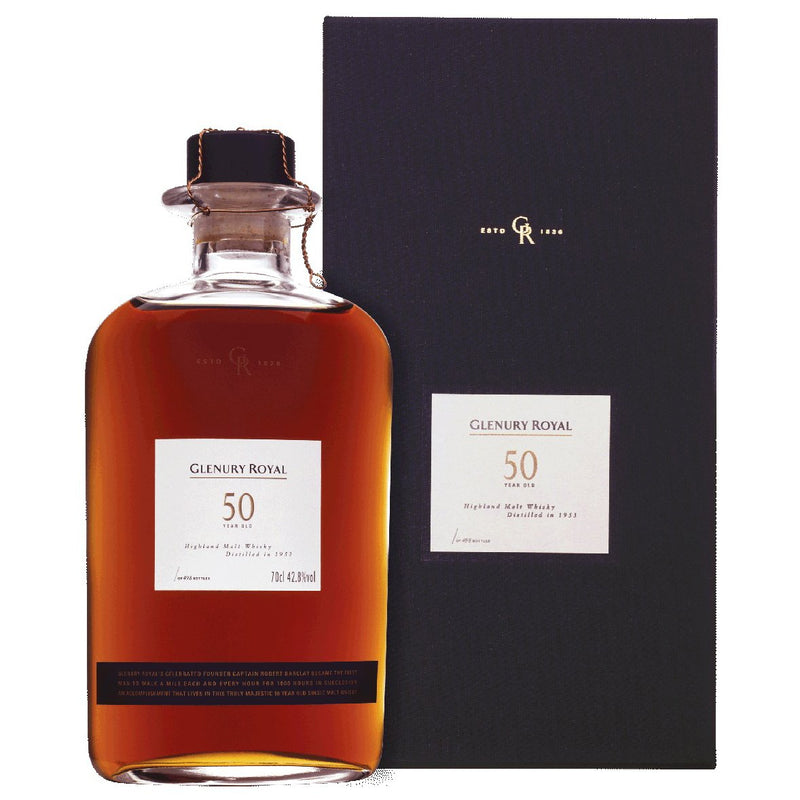 Glenury Royal 50 Year Old Highland Single Malt Scotch Whisky