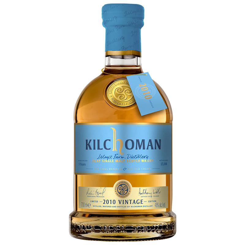 Kilchoman 2010 Vintage Islay Single Malt Scotch Whisky